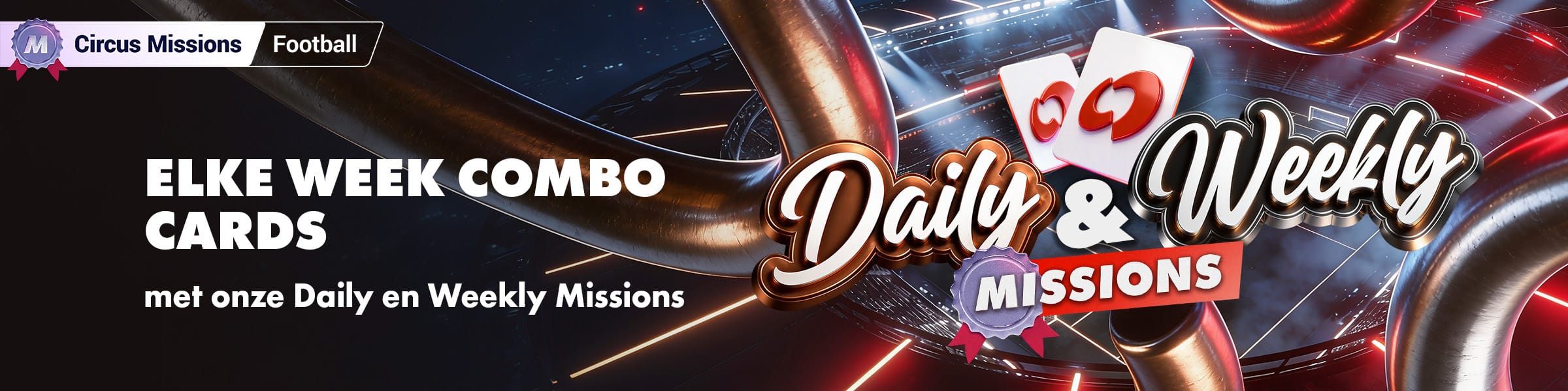 Daily and Weekly missions cards