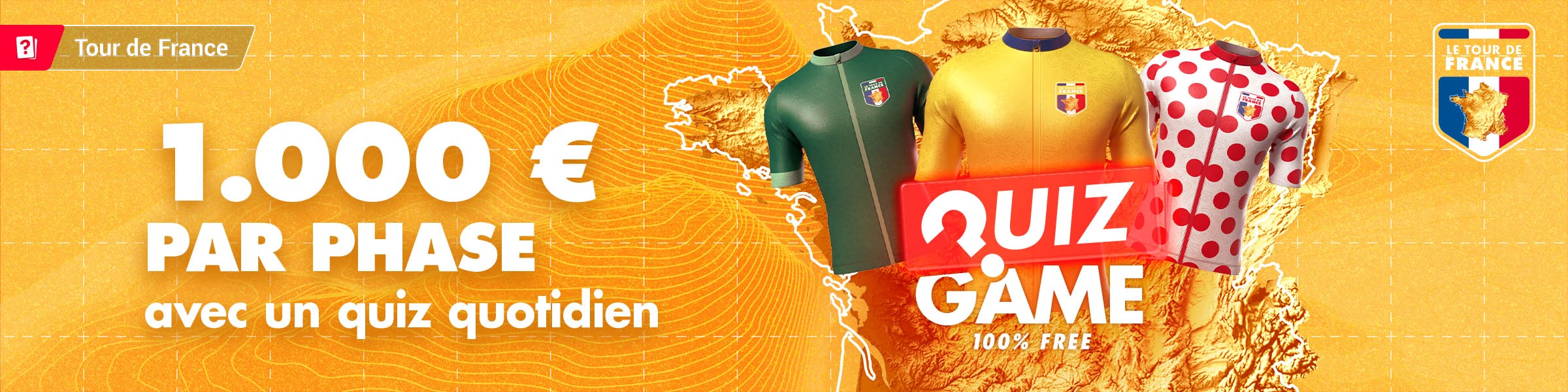 Tour de France - Quiz quotidien