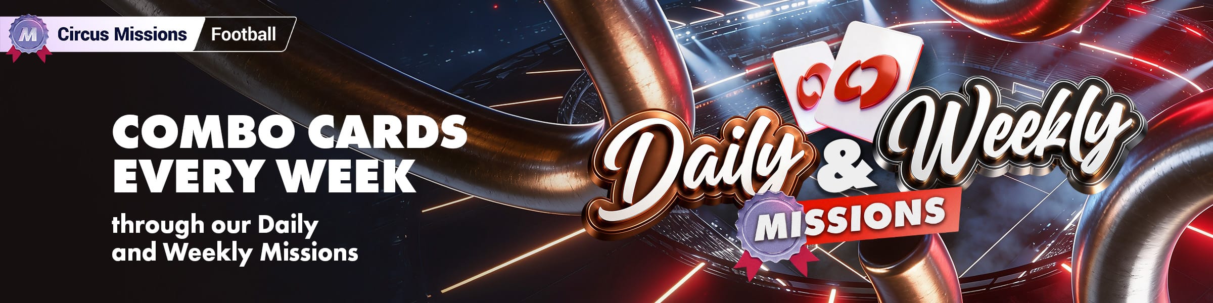 Daily and Weekly missions cards 