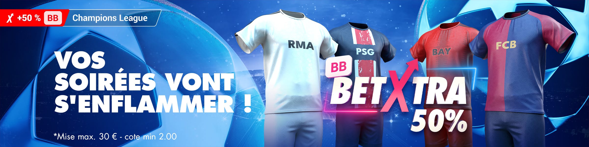 BetXtra BetBuilder Champions 1/4