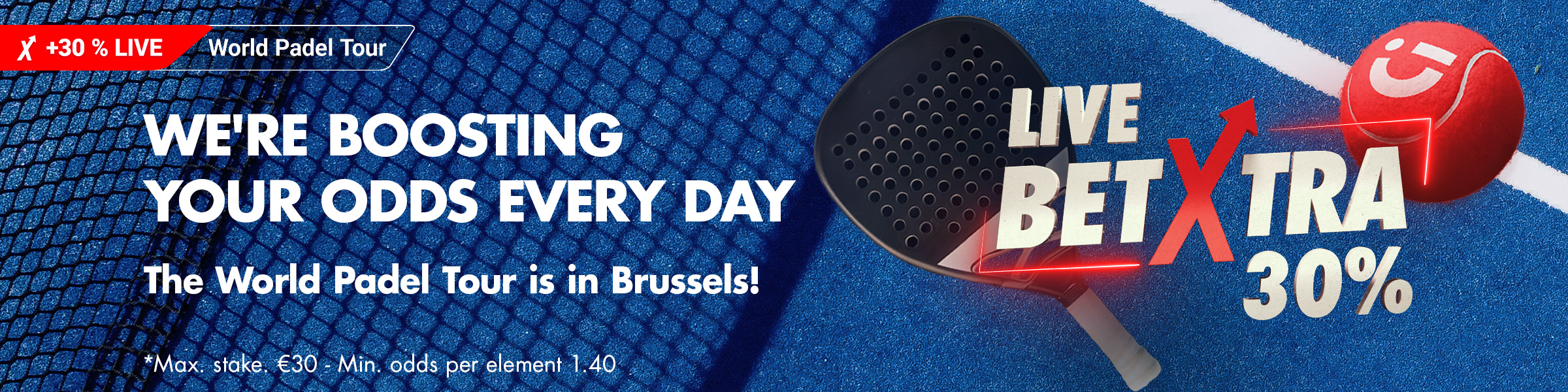 BetXtra Live Padel Bruxelles