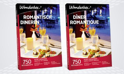 Wonderbox romantic dinner
