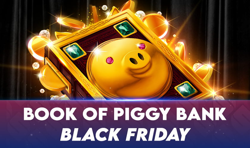 Spinomenal - Book of Piggy Bank - Black Friday