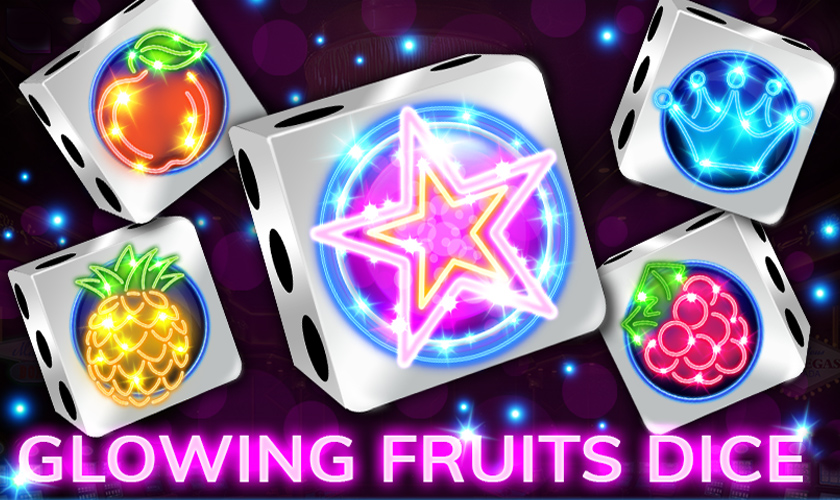Spinomenal - Glowing Fruits Dice