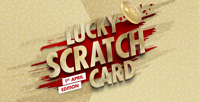 LUCKY SCRATCH CARD