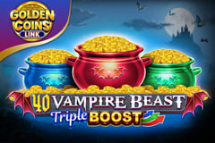 Amusnet - 40 Vampire Beast Triple Boost Golden Coins Link