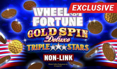 IGT - Wheel of Fortune Gold Spin Deluxe Triple Stars (Non-Link)