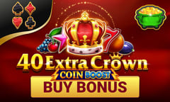 Amusnet - 40 Extra Crown Coin Boost