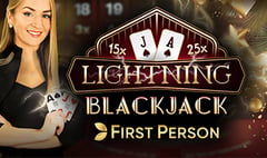 Evolution - First Person Lightning Blackjack