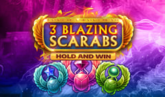 Kalamba Games - 3 Blazing Scarabs Hold and Win
