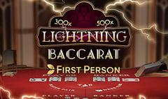 Evolution - First Person Lightning Baccarat