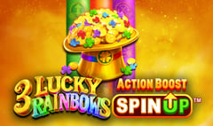 SpinPlay Games - 3 Lucky Rainbows Action Boost SpinUP