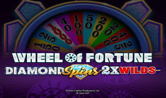 IGT - Wheel of Fortune Diamond Spins 2x Wilds