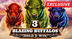 Octoplay - 3 Blazing Buffalos: Hold & Win