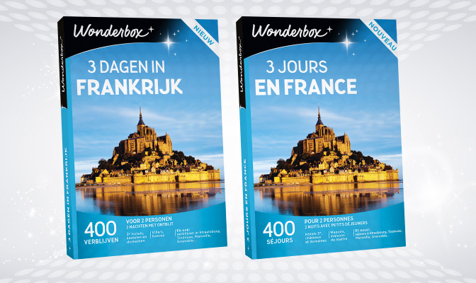 Wonderbox 3 jours en France