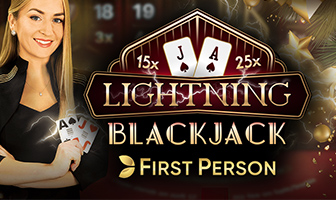 Evolution - First Person Lightning Blackjack