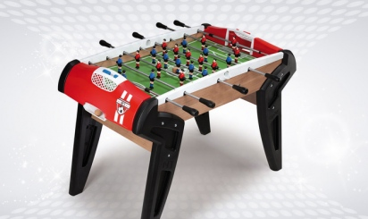 Kicker for playing table football
